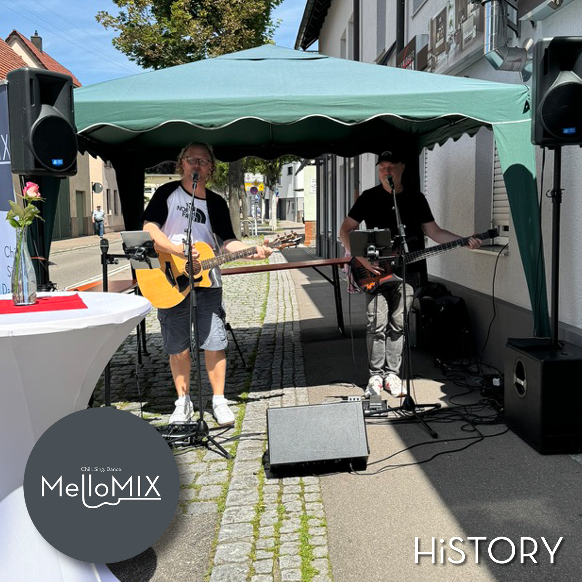 Live-Musik mir der Liveband MelloMIX