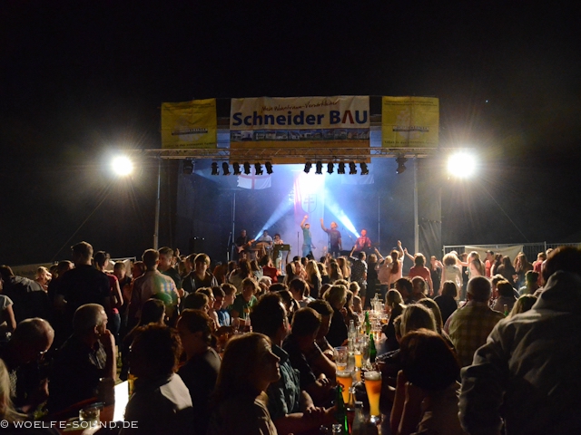 Liveband MelloMIX auf der Pfalaho