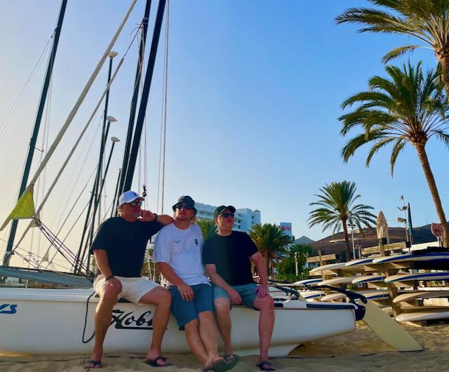 Die Liveband MelloMIX mit Kim Lange auf Fuerteventura